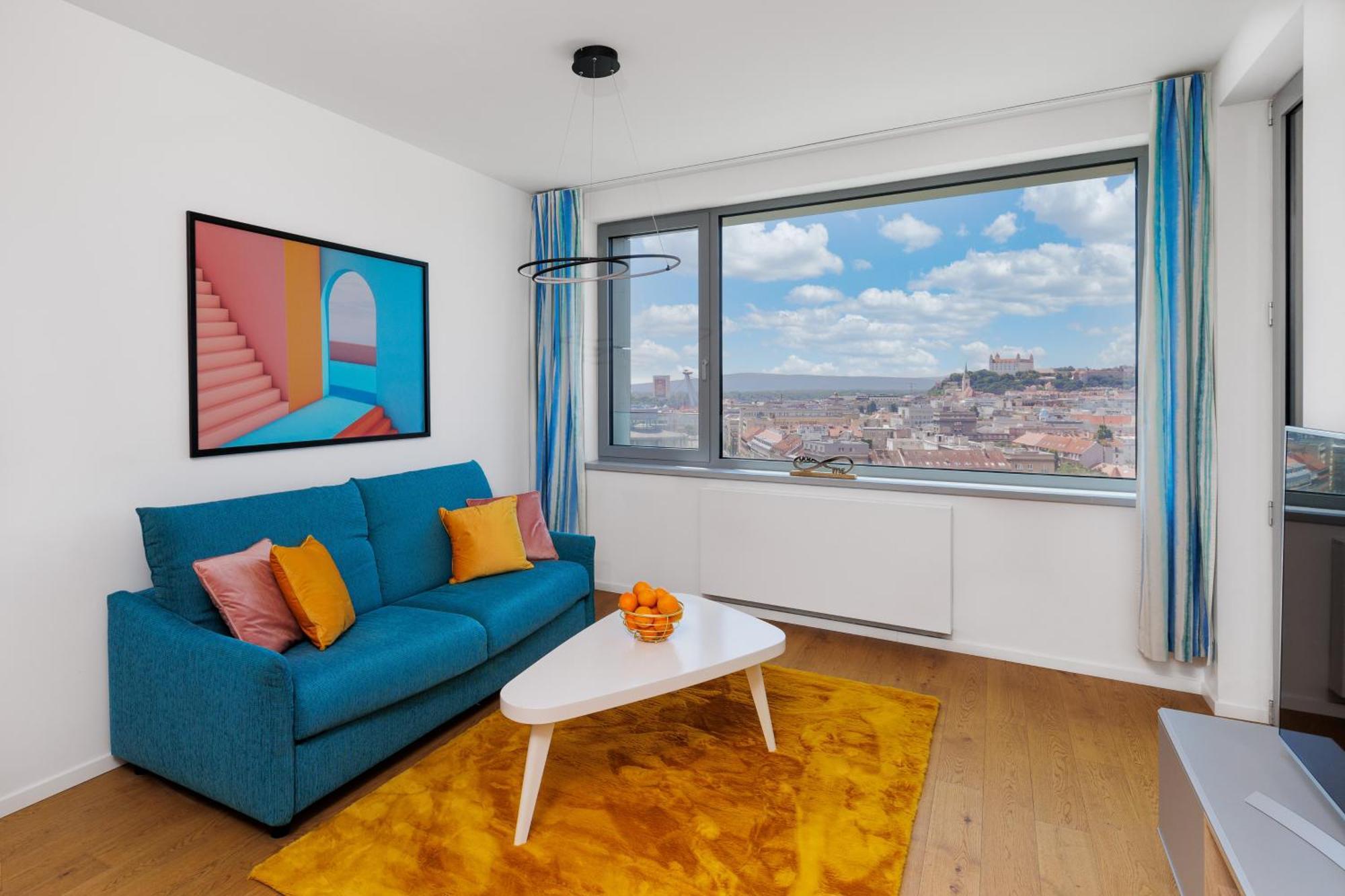 ברטיסלאבה Sky Park 1 - Luxurious #Instaworthy Apartment In Downtown City Center With Included Parking, Best Address In Town מראה חיצוני תמונה